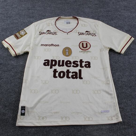 Universitario de Deportes Jersey Mens Medium 2024 Centenario Peru Soccer Shirt - Picture 1 of 13